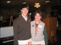 ACPF Carol Bjorneberg & Eagle Scout Jake Ossowski